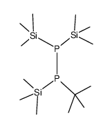 2-(tert-butyl(trimethylsilyl)phosphanyl)-1,1,1,3,3,3-hexamethyldisilaphosphane Structure