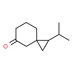Spiro[2.5]octan-5-one, 1-(1-methylethyl)- (9CI)结构式