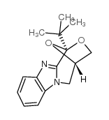 1,4-Epoxy-1H,3H-(1,4)oxazepino(4,3-a)benzimidazole, 4,5-dihydro-1-(1,1-dimethylethyl)-结构式