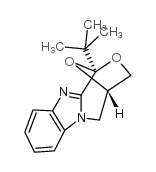 1,4-Epoxy-1H,3H-(1,4)oxazepino(4,3-a)benzimidazole, 4,5-dihydro-1-(1,1-dimethylethyl)- Structure