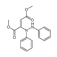 dimethyl 2-(N-anilinoanilino)but-2-enedioate结构式