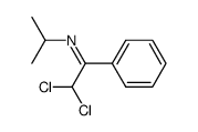 N-(2,2-Dichloro-1-phenylethylidene)isopropylamine结构式