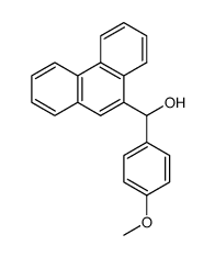 (4-methoxyphenyl)phenanthren-9-ylmethanol结构式
