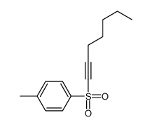 1-hept-1-ynylsulfonyl-4-methylbenzene结构式