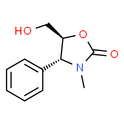 2-Oxazolidinone,5-(hydroxymethyl)-3-methyl-4-phenyl-,(4R,5S)-rel-(9CI) picture