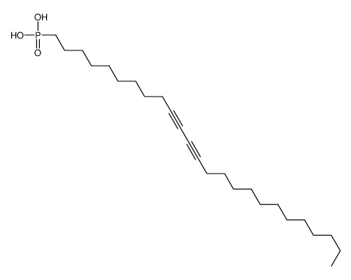 pentacosa-10,12-diynylphosphonic acid Structure