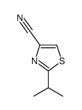 2-Isopropylthiazole-4-carbonitrile Structure