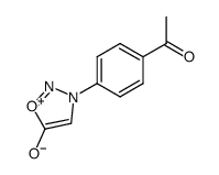 3-[3-acetyl]phenyl sydnone结构式