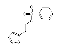 2-(2-thienyl)ethyl benzenesulphonate structure