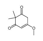 4-Cyclohexene-1,3-dione,5-methoxy-2,2-dimethyl-(9CI)结构式