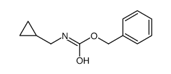 benzyl N-(cyclopropylmethyl)carbamate结构式
