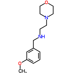 N-(3-METHOXYBENZYL)-2-MORPHOLIN-4-YLETHANAMINE structure