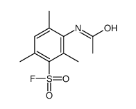 3-acetamido-2,4,6-trimethylbenzenesulfonyl fluoride Structure