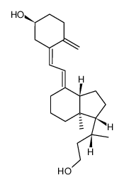 23-hydroxy-24,25,26,27-tetranorvitamin D3结构式