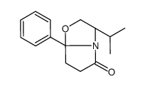 (3S,7AR)-3-ISOPROPYL-7A-PHENYL BICYCLIC LACTAM结构式