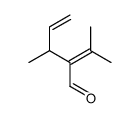 3-methyl-2-propan-2-ylidenepent-4-enal结构式