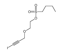 2-(3-iodoprop-2-ynoxy)ethyl butane-1-sulfonate Structure