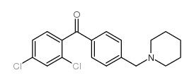 2,4-DICHLORO-4'-PIPERIDINOMETHYL BENZOPHENONE图片