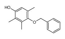 2,3,5-trimethyl-4-phenylmethoxyphenol Structure