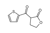 3-(2-thienylcarbonyl)tetrahydrofuran-2-one Structure