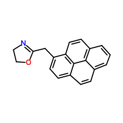 2-(pyren-1-ylmethyl)-4,5-dihydro-1,3-oxazole Structure