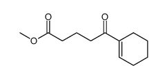 5-cyclohex-1-enyl-5-oxo-valeric acid methyl ester结构式