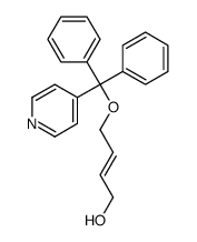 4-[diphenyl(pyridin-4-yl)methoxy]but-2-en-1-ol Structure