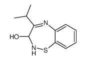 4-propan-2-yl-2,3-dihydro-1,2,5-benzothiadiazepin-3-ol Structure