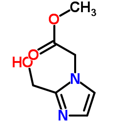 Methyl [2-(hydroxymethyl)-1H-imidazol-1-yl]acetate Structure