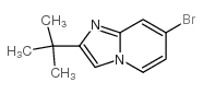 7-bromo-2-tert-butylimidazo[1,2-a]pyridine结构式