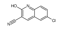 3-Quinolinecarbonitrile, 6-chloro-1,2-dihydro-2-oxo- picture