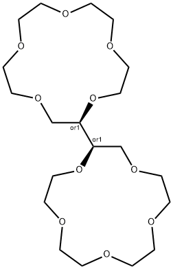 2,2'-Bi-1,4,7,10,13-pentaoxacyclopentadecane, (2R,2'R)-rel- Structure