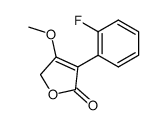 3-(2fluorophenyl)-4-methoxy-5H-furan-2-one Structure