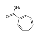 1,3,6-Cycloheptatriene-1-carboxamide(6CI) Structure
