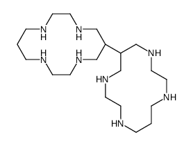 6-(1,4,8,11-tetrazacyclotetradec-6-yl)-1,4,8,11-tetrazacyclotetradecane Structure