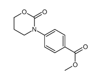 Methyl 4-(2-oxo-1,3-oxazinan-3-yl)benzoate Structure