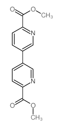 Dimethyl [3,3'-bipyridine]-6,6'-dicarboxylate structure