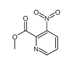 3-硝基-2-吡啶羧酸甲酯结构式