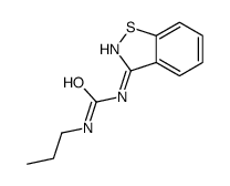 1-(1,2-benzothiazol-3-yl)-3-propylurea结构式