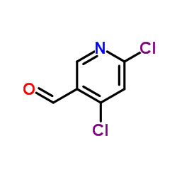 4,6-Dichloronicotinaldehyde structure