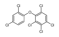 2,2',4,4',5,6-hexachlorodiphenyl ether Structure