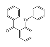 phenyl-(2-phenyltellanylphenyl)methanone Structure