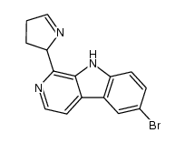 6-bromo-1-(1-pyrrolin-5-yl)-β-carboline Structure