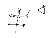 2-<<<(trifluoromethyl)sulfonyl>oxy>methyl>aziridine Structure