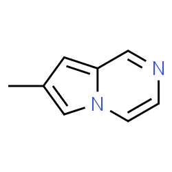 Pyrrolo[1,2-a]pyrazine, 7-methyl- (9CI) structure