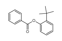 2-tert-butylphenyl benzoate结构式