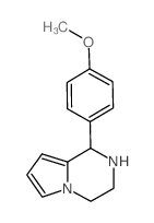 1-(4-甲氧基苯基)-1,2,3,4-四氢吡咯并[1,2-a]吡嗪图片