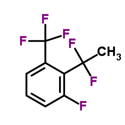 2-(1,1-Difluoroethyl)-1-fluoro-3-(trifluoromethyl)benzene Structure