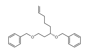 (S)-6,8-diphenylmethoxyoct-1-ene Structure