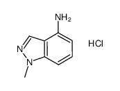 1-methyl-1H-indazol-4-amine hydrochloride structure